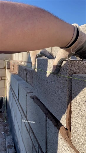 #bricklayer #bricklaying #brickwork #masonry #building #bricks #brick #work #asmr #satisfying #fyp #foryou #viral #construction #fypシ #builder #build
