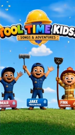 Tool Time Kids | New Kids Show | Baby Sensory Video Visual Stimulation Animation