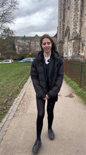 First in our series, ‘In one word with…’ Isabelle, an Upper Sixth Form student at St Albans School, answers 22 questions about herself and school life. Through a series of quick, one-word responses, she offers a snapshot of her interests, experiences and what being part of the Sixth Form means to her. Stay tuned for the next video and get to know our pupils, and life at St Albans School, a little better. | St Albans School