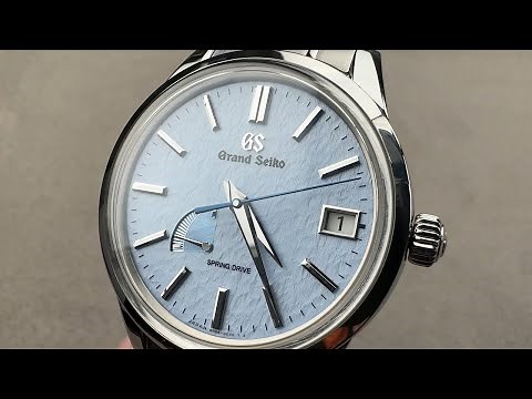Grand Seiko SBGA407 "Skyflake" Watch Review | Spring Drive Elegance