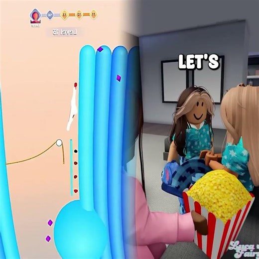 💗 School Love | When Besties Sleep Over...And Ruin My Home | 🏡 Roblox Story #roblox #shorts