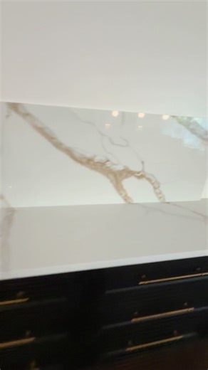 Calacatta Gold Quartz!!! ***DM us for a FREE Estimate*** #countertops #cabinets #carpentry #carolinakitchenmasters #custombar