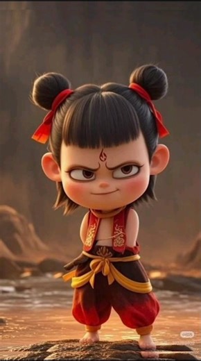 Nezha 🔥 Epic Power Scene | Nezha Movie Clip Part 1 | Best Animated Fight Scene #shorts