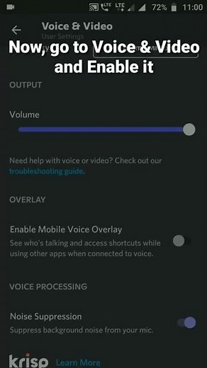 How to Enable Advance Voice Activity in Discord #roduz #discord
