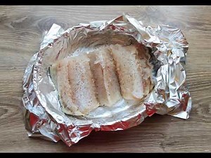 Baked hoki. Recipe how to make