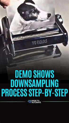 Made To Automate on Instagram: "A quick demo breaks down downsampling in a way that feels clear and practical. Instead of abstract theory, each step shows how data is gradually reduced while preserving the most important information needed for analysis or processing. By removing excess points methodically, the process highlights how resolution changes without destroying overall structure. You can see how patterns remain intact even as the dataset becomes lighter, faster to handle, and more effic