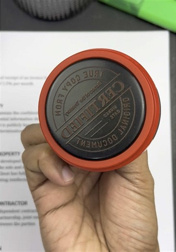 Certified True Copy Stamp: Essential Office Tool