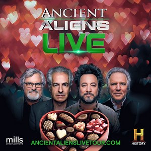 This Valentine's Day, celebrate love with shared experiences. Get your tickets today for a date night to #AncientAliensLive when we come to a city near you! | David Hatcher Childress