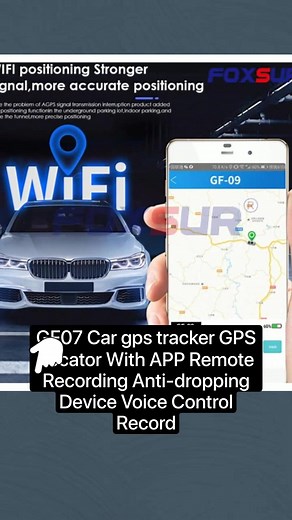 GF07 Car gps tracker GPS Locator With APP Remote Recording Anti-dropping Device Voice Control Record Price dropped to just ₱140.00!#whatyourtalkingabout #whowhatandwhy #whoyourvideoisfor #caraccessories #fypシ