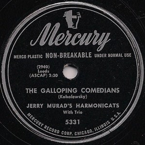 Jerry Murad's Harmonicats - The Galloping Comedians / At Dawn