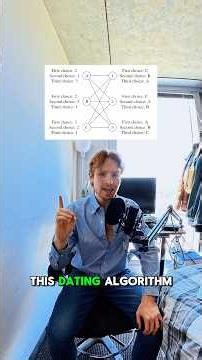 Stable Marriage Theorem / Lloyd Shapley #education #dating #maths #algorithm #relationship