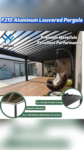 31 reactions | ️ Assemble Your Yaoxing Aluminum Pergola in Just 3...