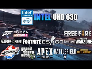Intel UHD Graphics 630 Test in 15 Games