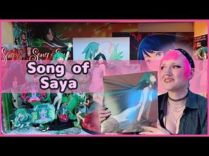 ❤️ GUSHING ABOUT SONG OF SAYA | Unboxing my Newest Visual Novel Merch ❤️