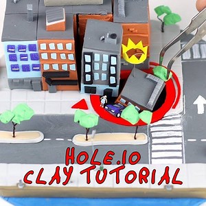 3M views · 331 reactions | *DIY* HOLE.io Clay Tutorial | ClayClaim | Facebook