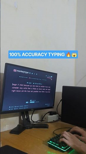 169WPM TYPING 🔥🤯 #typing #monkeytype
