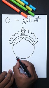 1.1M views · 3.8K reactions | Navratri Drawing Durga | AP Drawing | Facebook