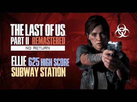 No Return | Hunted Infected in Subway Station on Grounded as Ellie (High Score) | TLOU2R [PS5]