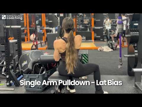Single Arm Pulldown - Lat Bias