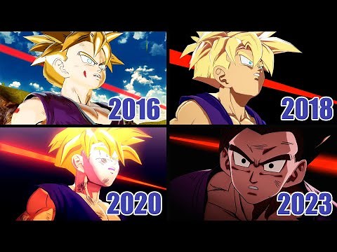 Gohan's Anger and Transformation Cutscenes in Dragon Ball Games