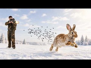 Rabbit Hunting with 20 Gauge AIR SHOTGUN