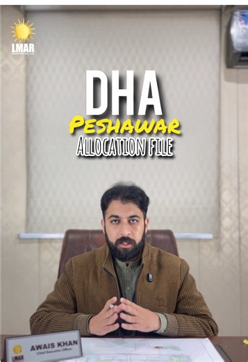 Dha Peshawar Allocation file Booking Now📌 For more info contact with LMAR Marketing🌞 📞03425762173 ° 📍Liberty Mall tehkal Bala OppositeAirport Runway University RoadPeshawar office no 41,42,43second floor. #marmarketing #peshawar #investmentopportunity #realestateforsale #peshawarproperty