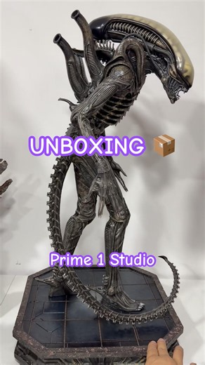 Unboxing Prime 1 Studio Alien Big Chap #collection #alien #movie #unboxing #nicaragua #shorts #fyp