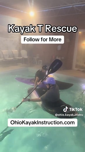 Kayak T Rescue Technique Demonstration