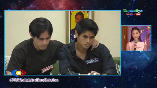 Sino nga kaya sa mga nominado ang unang maliligtas mula sa eviction? Kilalanin! Huwag magpapahuli! 👀🏠 Abangan ang Pinoy Big Brother Celebrity Collab Edition araw-araw 🔥 🕙 Weekdays – 10:05PM 🕕 Weekends – 6:15PM 👉🏻 Watch on GMA, Kapuso Stream, GMANetwork.com, GMA Pinoy TV, Kapamilya Online Live, iWantTFC, at TFC! 📲💻✨ #PBBCollab3rdDuoEviction | Pinoy Big Brother ABS-CBN