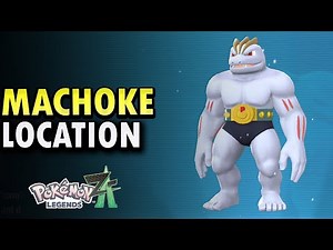 Machoke Location - Pokedex No. 126 Pokemon Legends Z-A