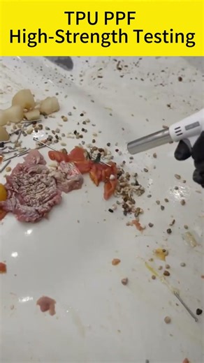 High strength PPF testing#ppf #paintprotectionfilm #tpuppf