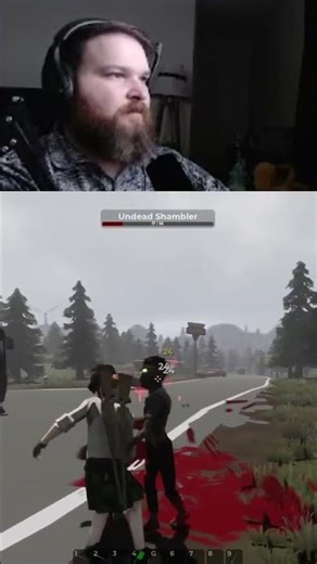 Exploding Zombie Near Miss! BeardDadtheDILF's Close Call! - SurrounDead