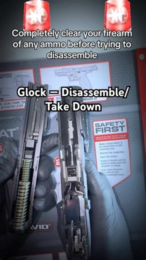 Disassembling a Glock #shorts #fyp #glock #glock19 #whyicarry #edc