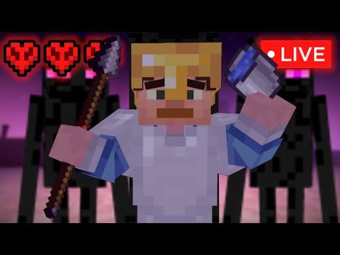 Can I Beat Minecraft on Hardcore… | LIVE 🔴