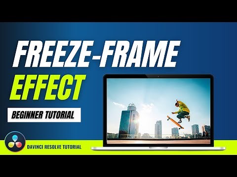 DaVinci Resolve 17 - How to Freeze Frame | Fast Tutorial (2025)