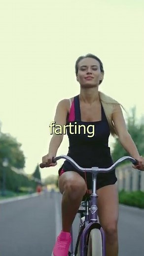 The Riding Bike Girl Fart