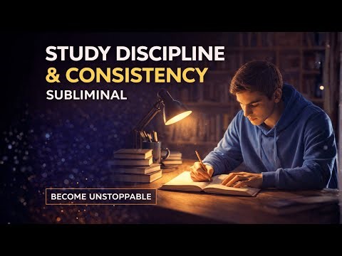Build Strong Study Discipline | Focus & Consistency Subliminal