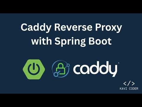 Reverse Proxy with Spring Boot & Caddy | Beginner Friendly