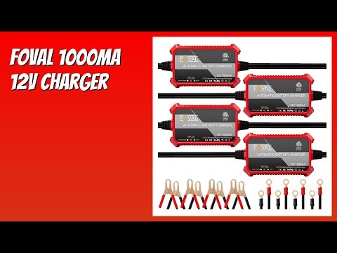 REVIEW (2026): FOVAL 1000mA 12V Charger. Features
