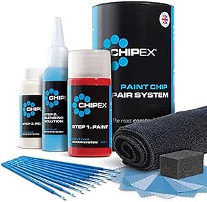 Chipex | Automotive Touch-up Paint Kit Compatible with AUDI Color Code LX7Z / F5 - DOLPHIN GRAY METALLIC | Car Scratch Repair 100% Color Match | Kit Size Pro (Large)