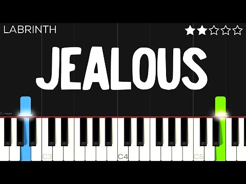 Labrinth - Jealous | EASY Piano Tutorial