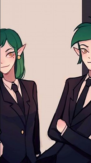 The Blight Twin’s Edric & Emira Fan-Art ✨The Owl House ￼