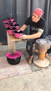 33M views · 102K reactions | My daily pottery meditation, day 216 in a row  "Bakelite Satellite" by Ucis. See more of my art: cherricopottery.com | Cherrico Pottery | Facebook