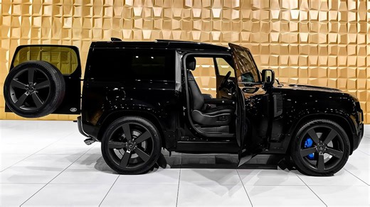 Land Rover Defender 90 with luxury design, sound and driving feel