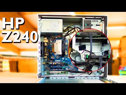 HP Z240 Workstation SSD Harddrive RAM Video Card UPGRADE