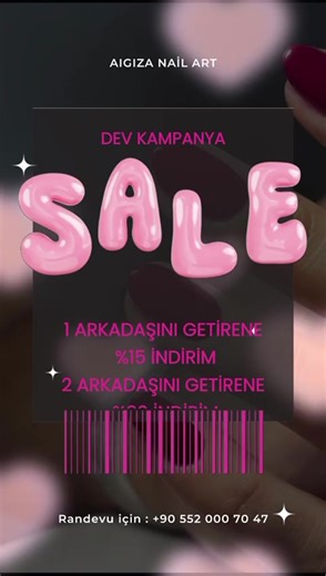 Kızlar! Bu Kampanya Kaçmaz - Elora Nail and Beauty