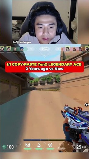 TenZ got his 2024 ICONIC ACE 1:1 Copy-Paste in 2026 🏆🏆