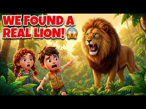 We're Going On A LION HUNT! 🦁 | Kids Adventure Song | Rio & Ruby Jungle Adventure
