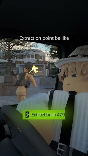 Worst Extraction Point #roblox #animation #shorts