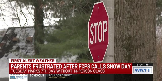 Parents call for change as FCPS set for 7th day without in-person class